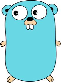 The Go gopher mascot